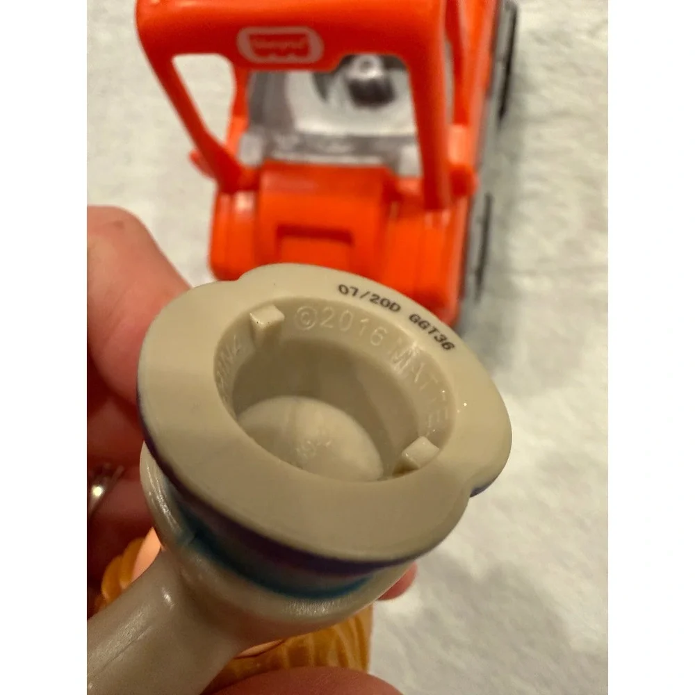 Fisher‎ Price Little People Orange Pickup Truck and Boy Figure GGT36 FGY05 2017